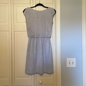 Silver sparkly Jessica Simpson dress. Worn once.